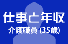 【仕事と年収】介護職員（35歳男性）の場合