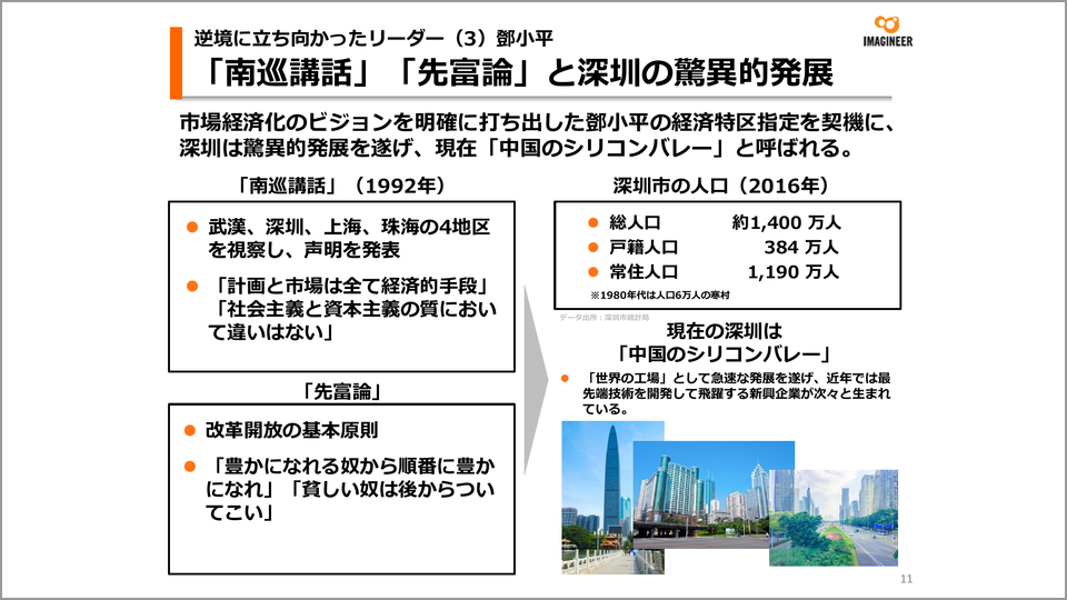深センと天安門事件 鄧小平の粘り 能力 怖さ 神藏孝之 テンミニッツtv