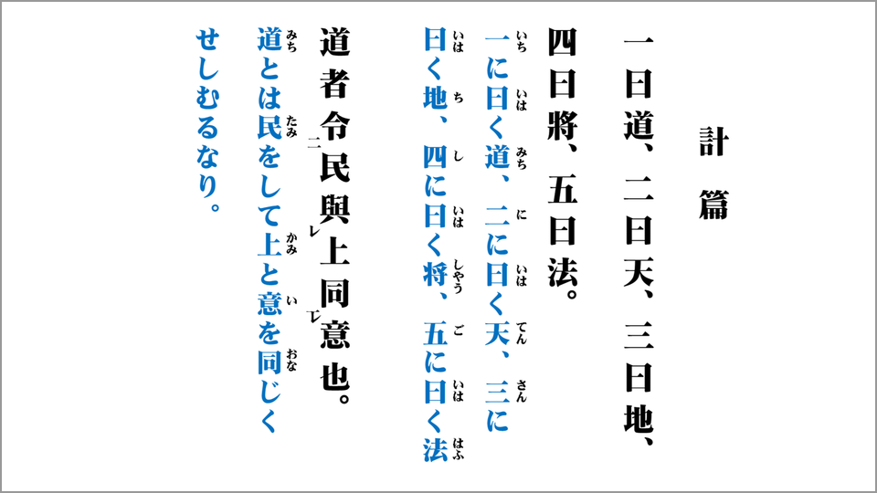 戦略を考える上で重要な 五事 の一つ目 道 とは何か 田口佳史 テンミニッツtv